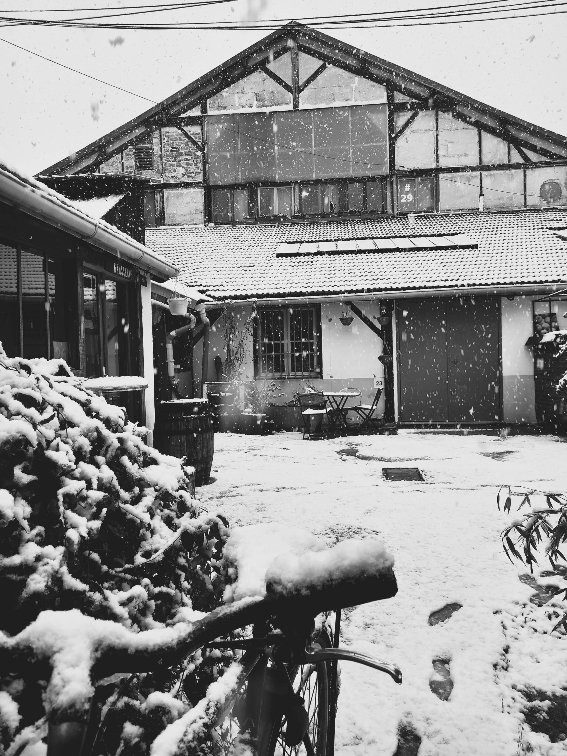 Photo de l'atelier 23 Ateliers de la Tannerie sous la neige